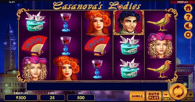 Play in Casanova’s Ladies Slot Online from Amatic for free now | www.villassanblas.com