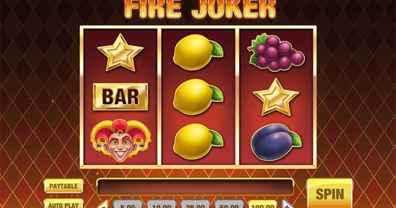 Play in Fire Joker Slot Online from Play'n GO for free now | www.villassanblas.com