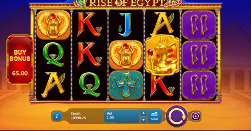 Play in Rise of Egypt: Deluxe slot online from Playson for free now | www.villassanblas.com